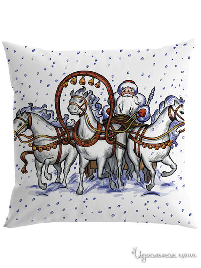 Подушка декоративная, 40*40 см Сирень, цвет мультиколор