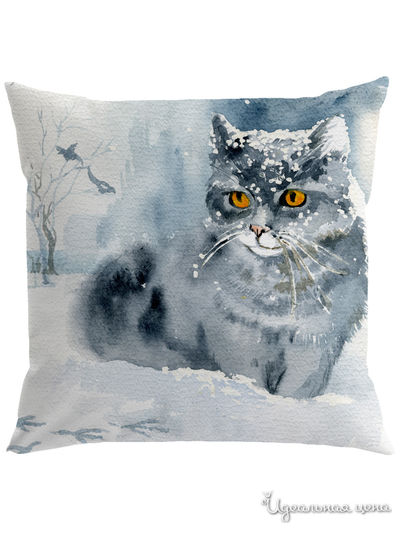 Подушка декоративная, 40*40 см Сирень, цвет мультиколор