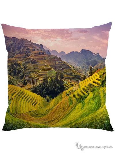 Подушка декоративная, 40*40 см Сирень, цвет мультиколор