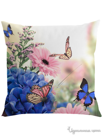 Подушка декоративная, 40*40 см Сирень, цвет мультиколор