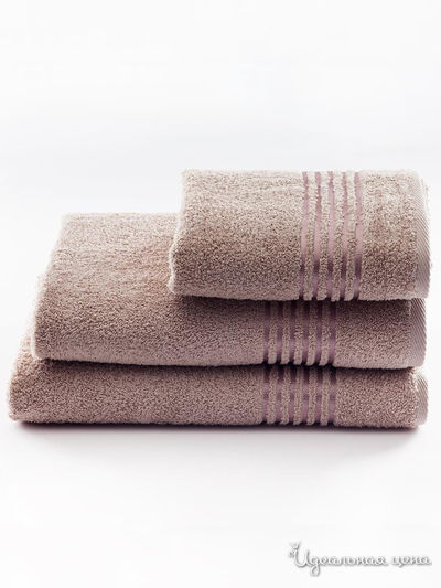 Полотенце, 70*140 см Maxstyle, цвет бежевый