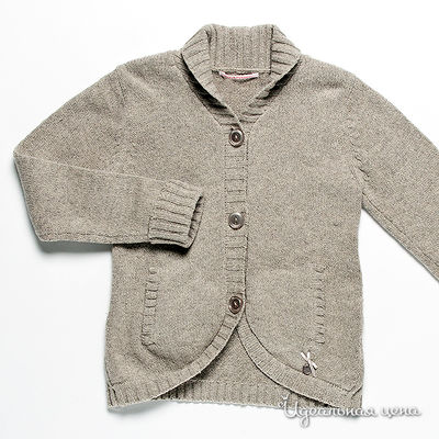 Кардиган Petit Patapon, цвет цвет серый
