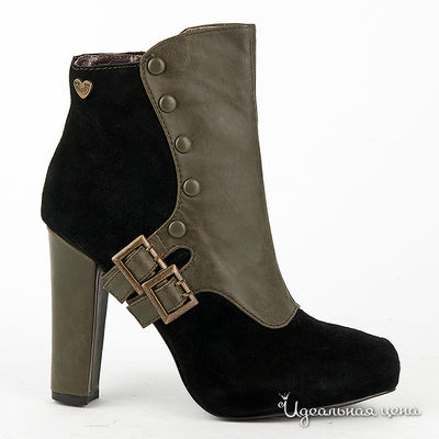 Сапоги Lolipops, цвет цвет черный / хаки