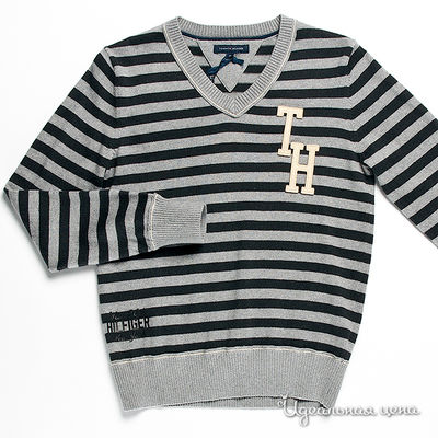 Джемпер Tommy Hilfiger, цвет цвет серый / черный