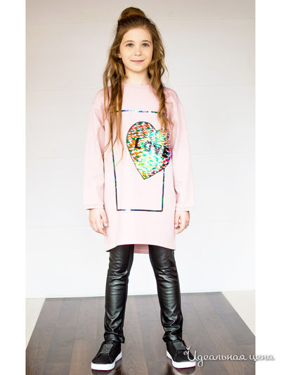 Свитшот iRMi, цвет светло-розовый