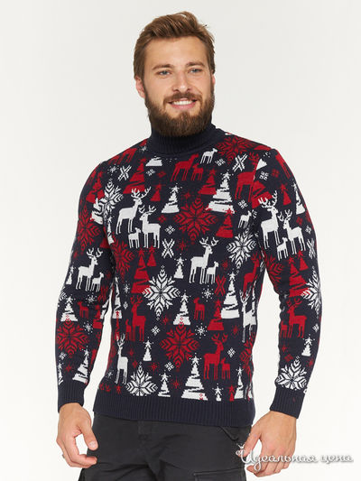 Свитер VAY, цвет темно-синий