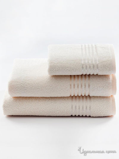 Полотенце, 90*150 см Maxstyle, цвет кремовый
