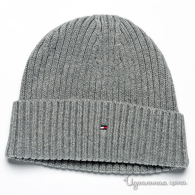Шапка Tommy Hilfiger, цвет цвет серый