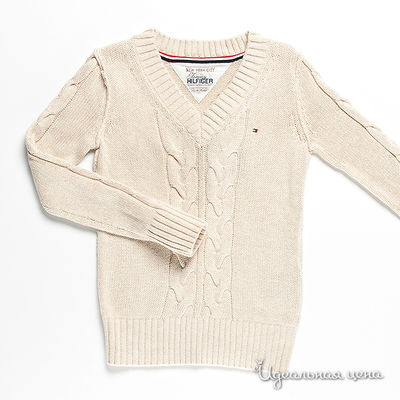 Джемпер Tommy Hilfiger, цвет цвет бежевый