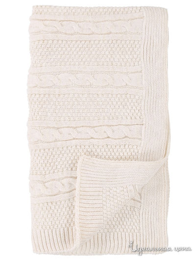 Плед, 90*110 см Trikoland, цвет кремовый