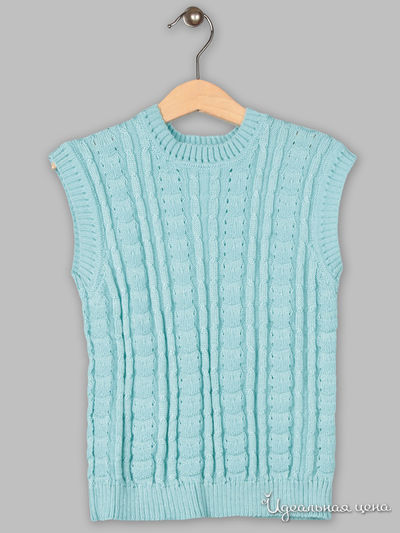 Жилет Trikoland, цвет бирюзовый