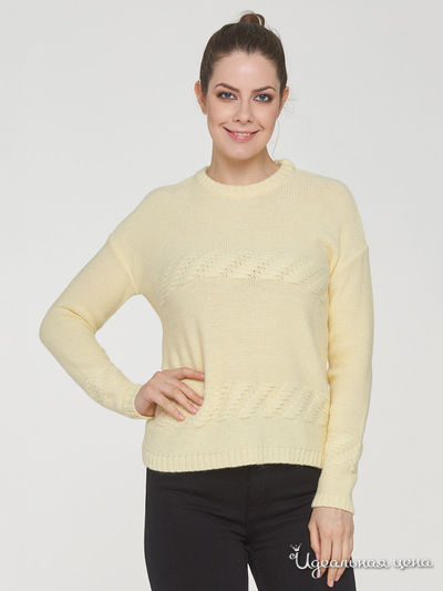 Джемпер VAY, цвет светло-желтый