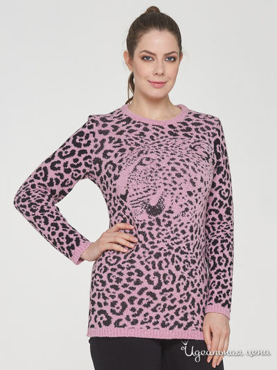 Туника VAY, цвет темно-розовый, черный