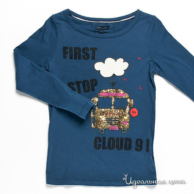 Лонгслив Tommy Hilfiger, цвет цвет синий