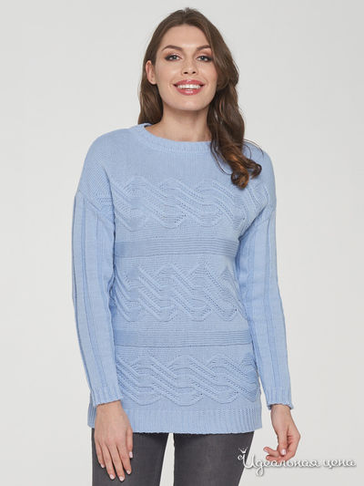 Джемпер VAY, цвет голубой