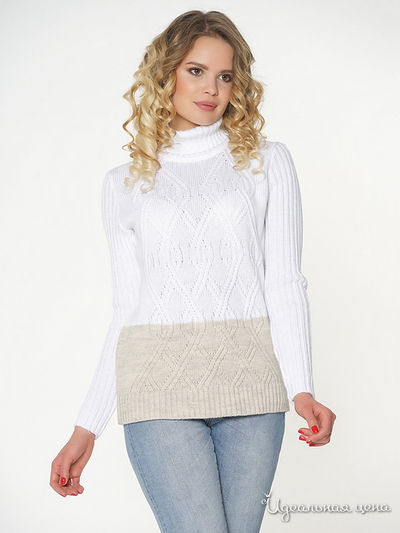 Свитер VAY, цвет светло-бежевый