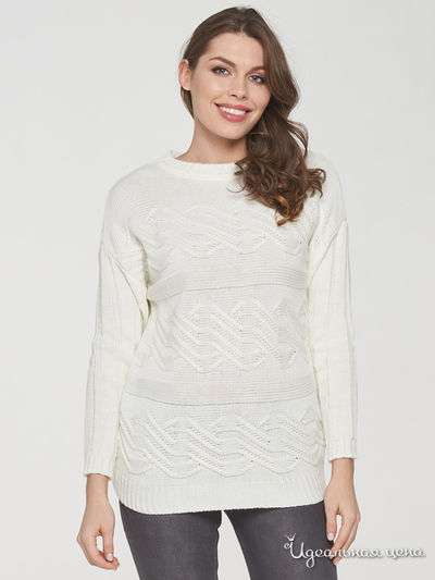 Джемпер VAY, цвет молочный