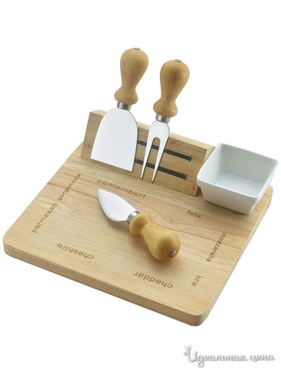 Набор для сыра и вина, 5 предметов Regent, цвет бежевый