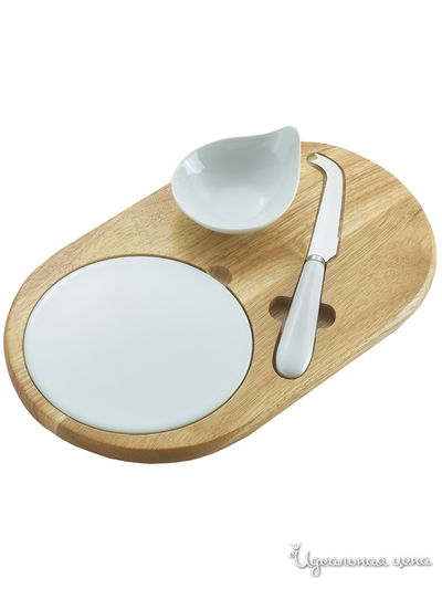 Набор для сыра и вина, 4 предмета Regent, цвет бежевый