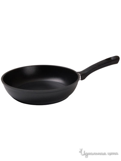 Сковорода с ручкой, 26 см KUKMARA, цвет черный