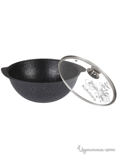 Казан для плова, 3,5 л KUKMARA, цвет черный