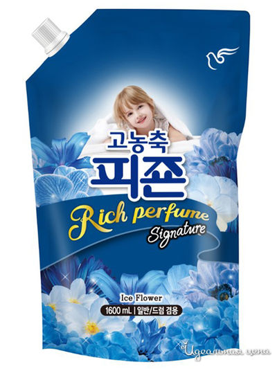 Кондиционер для белья концентрированный Ice Flower, 1,6 л, Pigeon