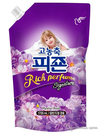 Кондиционер для белья концентрированный Mystic Rain, 1,6 л, Pigeon