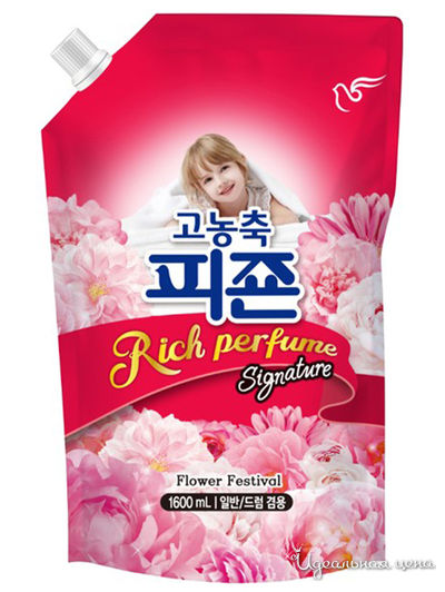 Кондиционер для белья концентрированный Flower Festival, 1,6 л, Pigeon