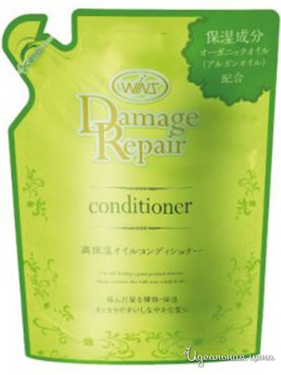 Бальзам-ополаскиватель увлажняющий по уходу за поврежденными волосами, 370 мл, Nihon Detergent