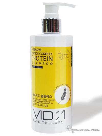 Шампунь пептидный с протеином, 300 мл, Med B