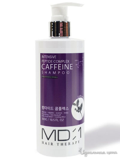 Шампунь пептидный с экстрактом кофеина, 300 мл, Med B