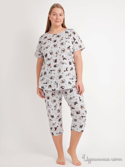 Костюм Vis-a-vis, цвет серый