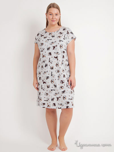 Платье Vis-a-vis, цвет серый