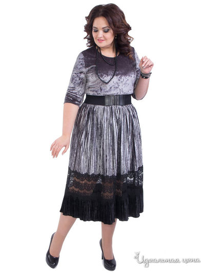 Платье Wisell, цвет серый