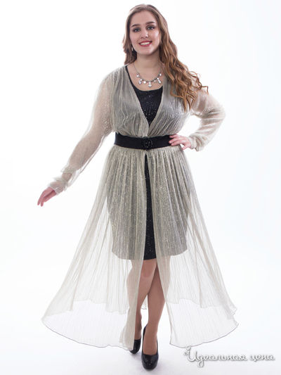 Платье Wisell, цвет черный, бежевый