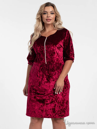 Платье Wisell, цвет бордовый