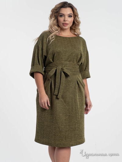 Платье Wisell, цвет оливковый