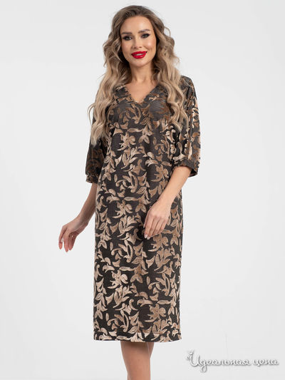 Платье Wisell, цвет коричневый