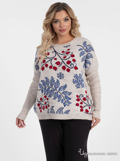 Джемпер Wisell, цвет молочный