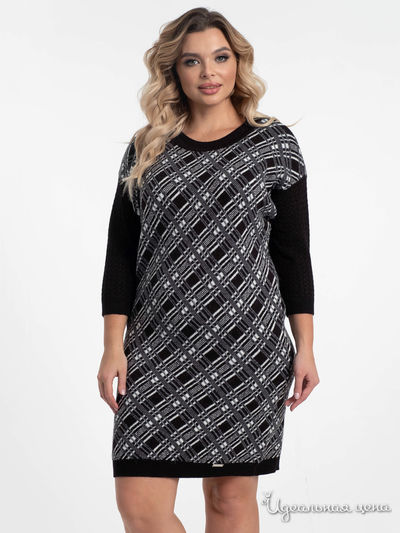 Платье Wisell, цвет черный, белый