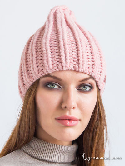 Шапка Flioraj, цвет светло-розовый