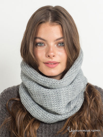 Шарф Flioraj, цвет светло-серый