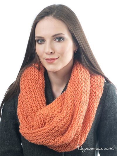 Снуд Flioraj, цвет персиковый