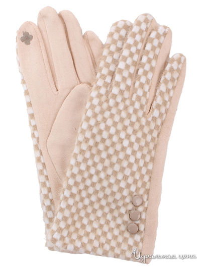 Перчатки Flioraj, цвет светло-бежевый