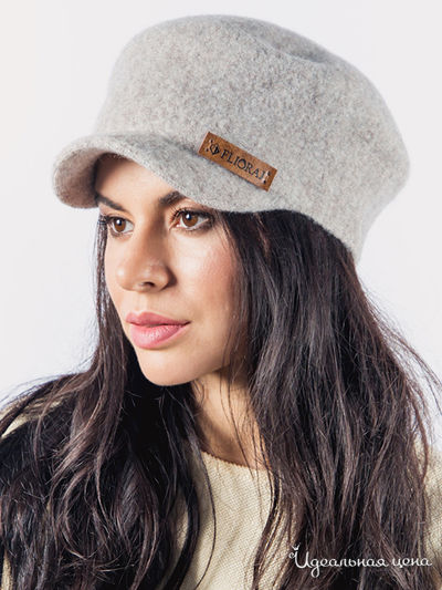 Шапка Flioraj, цвет бежевый