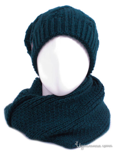 Шапка Flioraj, цвет изумрудный