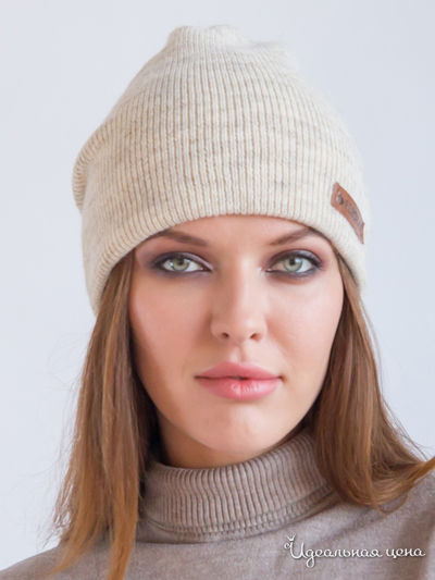 Шапка Flioraj, цвет молочный