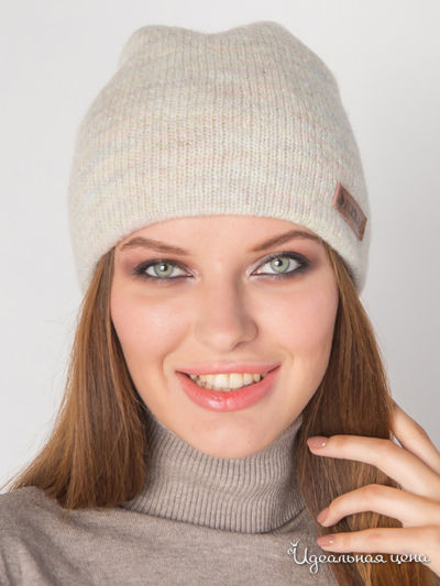 Шапка Flioraj, цвет молочный
