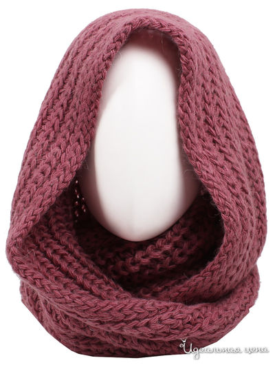 Снуд Flioraj, цвет бордовый