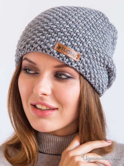 Шапка Flioraj, цвет серый